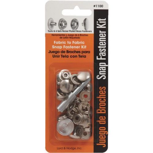 Lord &amp; Hodge 1100 Snap Fastener Kit-SNAP FASTENER KIT