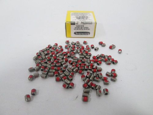 LOT 165 NEW ALLEN MACHINERY PH52064N0025 1/4-20X5/16IN SET SCREW D287907