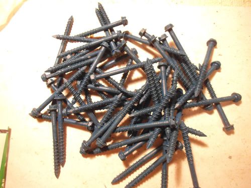 Qty= 62 tapcon 1/4&#034; x 2-3/4&#034; concrete/masonry screw anchors for sale