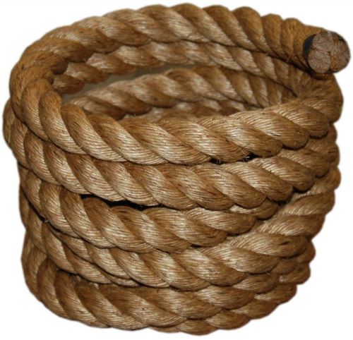 Evans Cordage 1-1/2-inch By 50-feet Pure Manila Rope High Quality Fibers