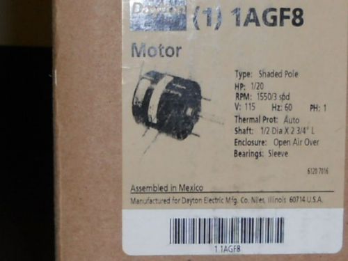 DAYTON  ELECTRIC MOTOR 1AGF8