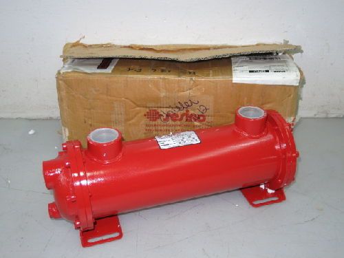 Sesino ms 134 p4 heat exchanger, 80-250 lpm oil, 15-60 lpm h20 for sale