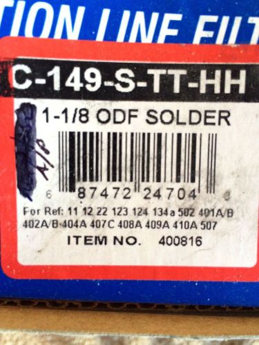 Sporlan Suction Drier C-149-S-TT-HH  1 1/8&#034; ODF Solder