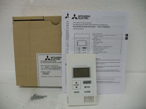 Mitsubishi electric pac-yt53crau simple ma remote control new for sale