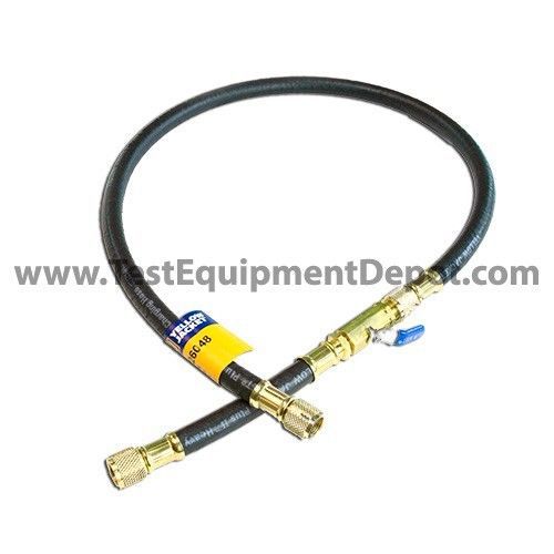 Yellow Jacket 26048 48&#034;, Plus II 3/8&#034; Heavy Duty Hose, 3/8&#034; Straight X Flexflow