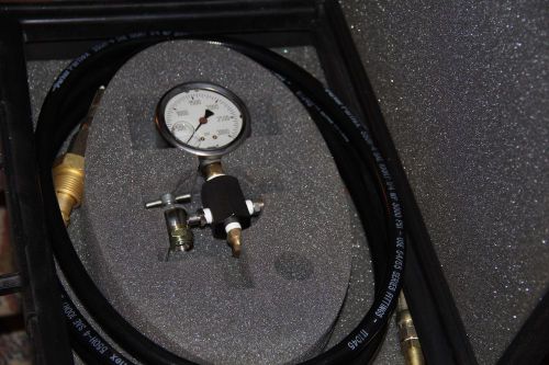 Parker Parflex 510C-4 SAE 100R7 3000PSI With Gauge And Case