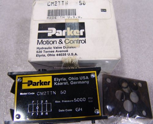 parker check valve cm2ttn 50  unused hydraulic