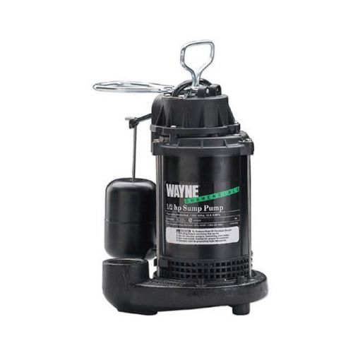 Wayne CDU800 1/2 HP Cast Iron Submersible Sump Pump