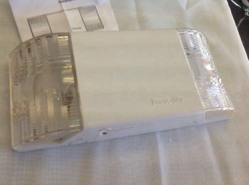 Prescolite Novus Series EMAX 12W 2-Light Emergency Lighting Unit White Case