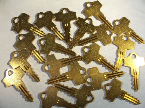 20  ORG   FORT LOCK  775  PRECUT  KEY  BLANKS     LOCKSMITH