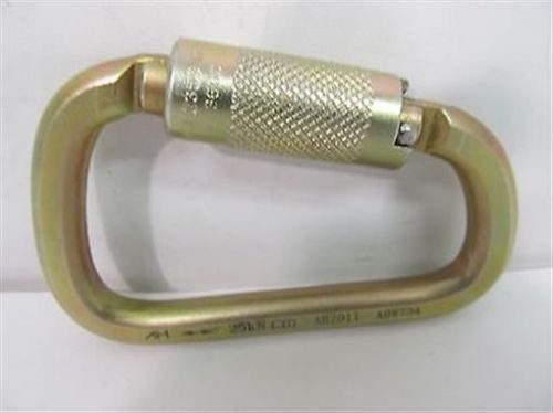 Carabiner a08734, 4 3/8&#034; auto-lock, 1&#034; gate for sale