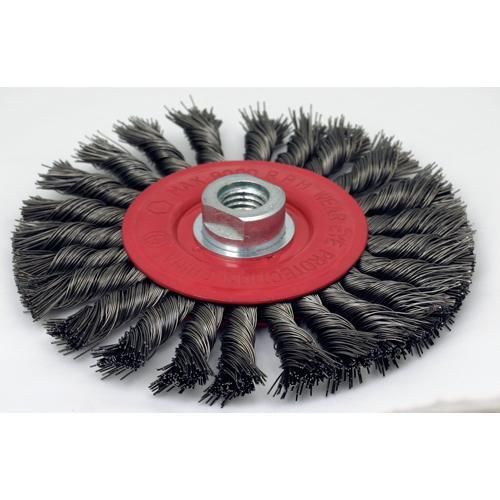 6 x 5/8-11 AH; Knot Wire Wheel Brush