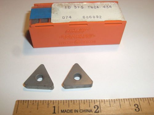 CARBOLOY TNGA-434 CARBIDE INSERTS  (9 PCS)