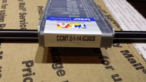 10 NEW ISCAR CCMT 2-1-14 IC3028  CARBIDE INSERT