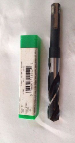 Precision Twist Drill 091542 Series R57 21/32 HSS S &amp; D Reduced Shank Drill Bit