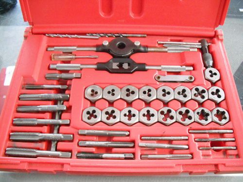 MAGNA 95975 39 piece mechanics tap &amp; die set.