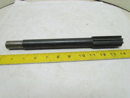 1-1/8&#034; Machine Chucking Reamer 8pt Straight Flute 0.750 Reduced Shank Diameter