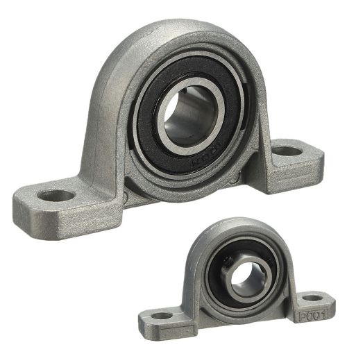 2pcs 12mm width znc metal self-adjust pillow block ball bearing for sale