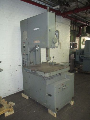 Grob 24&#034; Vertical Metal Cutting Bandsaw, Model S-24-U With Blade Welder!