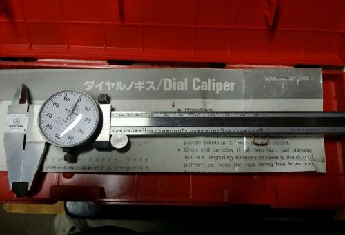 Mitutoyo 0-6&#034; dial caliper  505-637-50