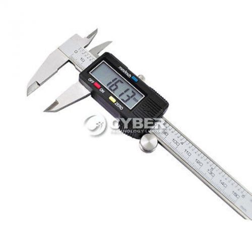 New 6&#034; 150 mm Digital CALIPER VERNIER GAUGE  MICROMETERherenow15