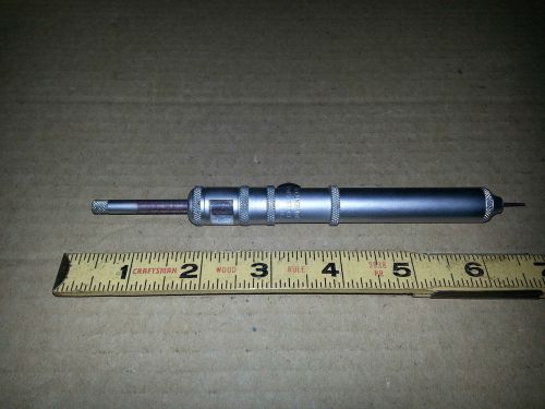 TOOLMAKER&#039;S MACHINIST&#039;S SATIN CHROME HAMILTON DATCON KWIK CHEK #20 HOLE GAGE