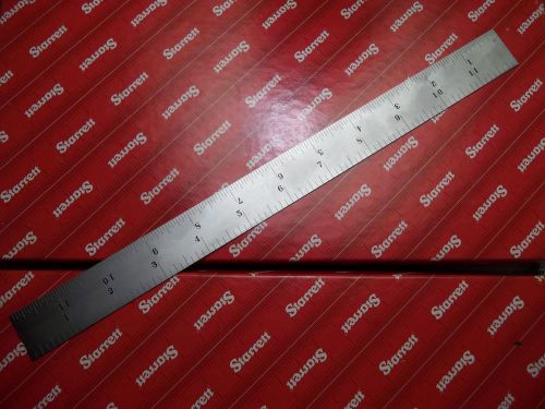 New starrett 12&#034; scale 4r grad machinist tools ch604r-12 millwright mitutoyo for sale