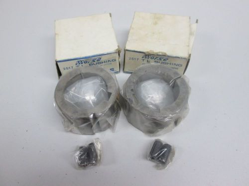 LOT 2 NEW MORSE 2517 2-1/4 TL BUSHING 2-1/4IN ID D261997