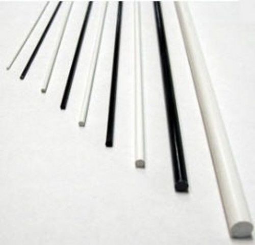 Fiberglass rod .187&#034; dia x 48&#034;  69 pcs ( 272 ft ) white polyester 15208-1 for sale