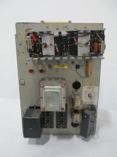 WELTRONIC 811-5902 WELD TIMER UNIT TYPE 5BH 230/460V-AC CONTROLLER D268579