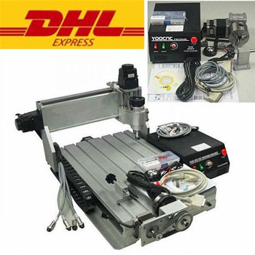 New 110v 220v 4 axis mini cnc 3040z-dq engraver carving engraving router machine for sale