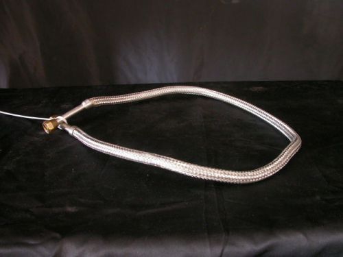 4&#039; Cryo Transfer Hose 1/2&#034; Dia Ln2 Female Ends Cryogenic liquid nitrogen Braided