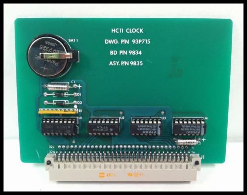 Thermo environmental hc11 clock dwg. p/n 93p715 bd p/n 9834 asy. p/n 9835 - new for sale