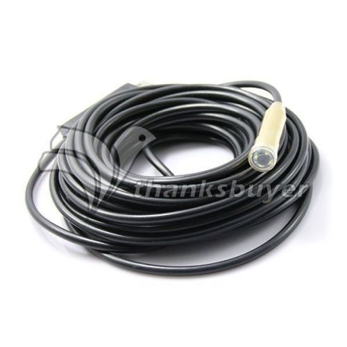 10m 32.8ft usb waterproof inspection tube snake camera endoscope borescope 4 led for sale