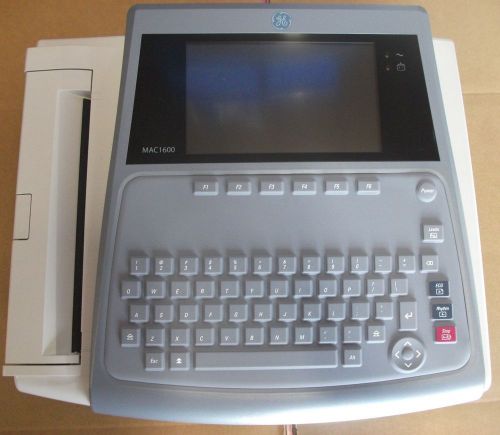 GE MAC 1600 ECG Analysis System