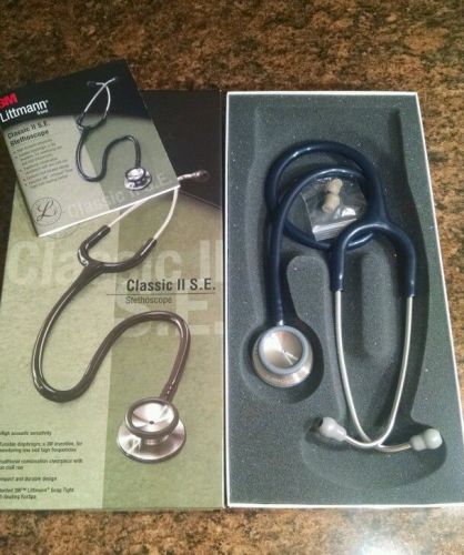 3M Littmann Classic II S.E. 28&#034; Stethoscope NAVY BLUE  2205 New in Box