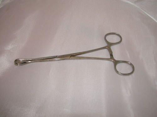 3-Piece Sponge Holding Forceps Serrated Jaw, 7&#034; Closed Loop