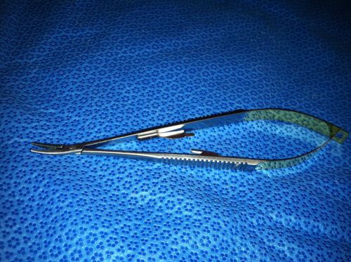 Miltex 18-1832 A-TC Castroviejo Needle Holder Carb-N-Sert