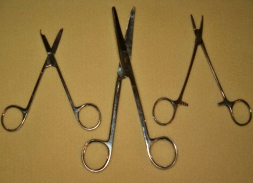 PAKISTAN MARKED PROFESSIONAL CHROME MEDICAL SCISSORS.