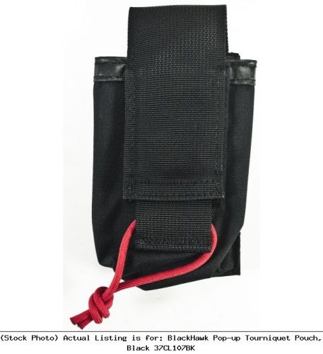 BlackHawk Pop-up Tourniquet Pouch, Black 37CL107BK Medical Pouch