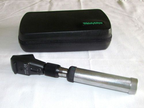 Welch Allyn Streak Retinoscope Head With Custom Dry Battery Handle