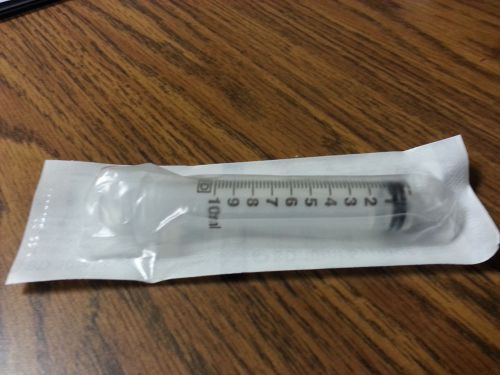 5 BD 10ml Syringe Luer-Lok Tip 309604 Syringe Only Individually Wrapped