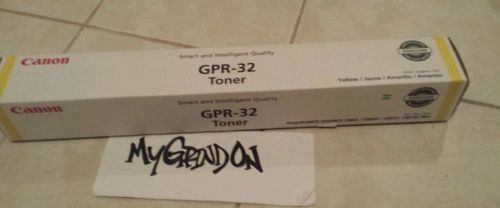 Canon Yellow Toner Cartridge 2803B003AA, GPR-32, GPR32