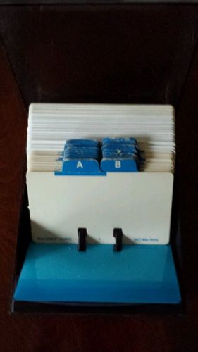 Rolodex organizer file office cards free ship! for sale