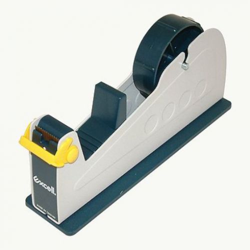 New jvcc ex-17 steel desk top tape dispenser: 1 in. wide (blue/grey) for sale