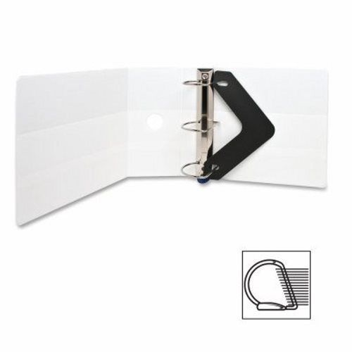 Sparco Locking D-Ring View Binder,5 &#034;Capacity,11&#034;x8-1/2&#034;,White (SPR26965)