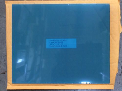 Litton data systems polar vision glass (1 lot qty 5) for sale