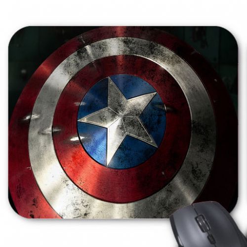 Captain America Shield Mouse Pad Mats Mousepads