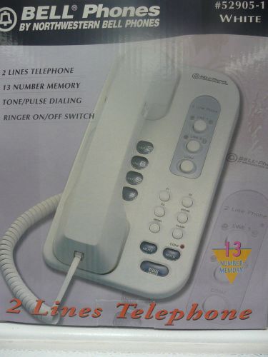 Northwestern Bell 2-Line Corded Phone (52905-1)