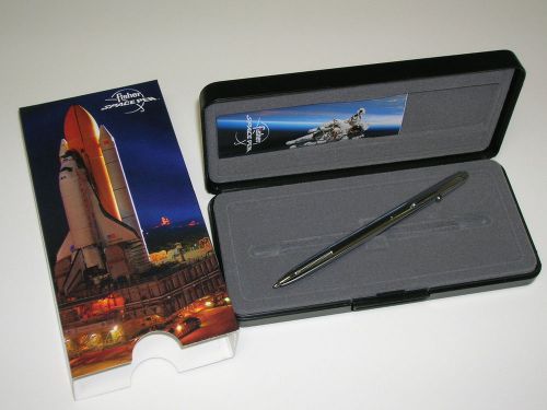 FISHER Space Pen ballpoint pressurized #CH4 CHROME SHUTTLE PEN USA MADE